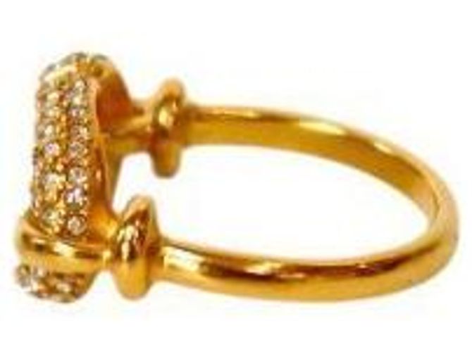 Dior Cubic Navy CD Gold Ring Größe - Ansicht 2