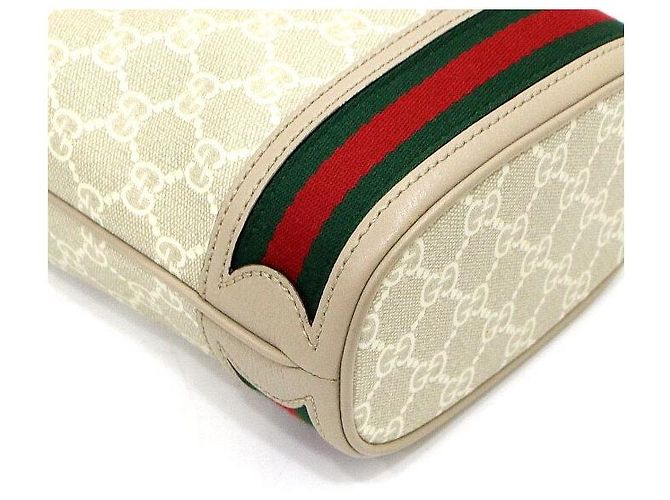 Gucci Mini Bucket Bag Ophidia Borsa a Tracolla Borsa Spalla Marrone - vista 10