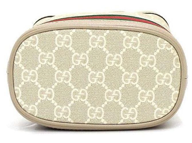 Gucci Mini Bucket Bag Ophidia Borsa a Tracolla Borsa Spalla Marrone - vista 7