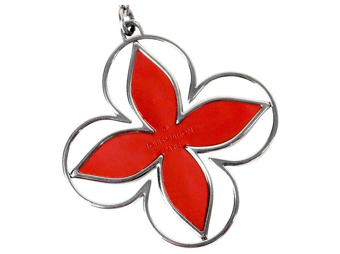 Louis Vuitton Portachiavi ciondolo Limmi in pelle Epi rossa Rosso - vista 5