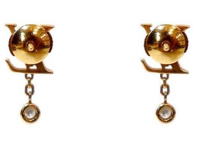 Louis Vuitton Orecchini Edil Blossom Rose Gold D'oro - vista 3