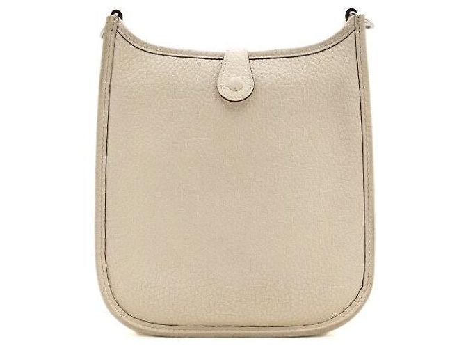 Hermès Borsa a tracolla e borsa crossbody Evelyne TPM Clémence Silver Bianco - vista 5