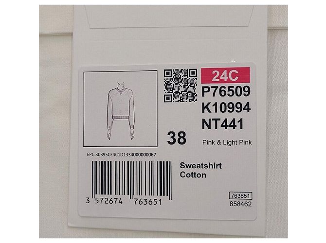 Chanel Cashmere-Strick-Sweatshirt mit Rundhalsausschnitt Rot - Ansicht 6
