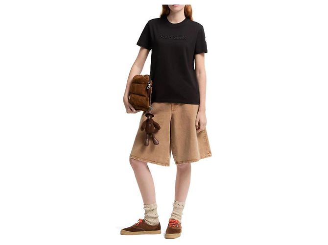Moncler Camiseta de algodón con logo Blanco - vista 12