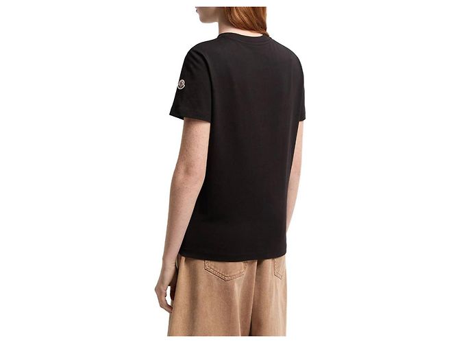 Moncler Camiseta de algodón con logo Blanco - vista 14