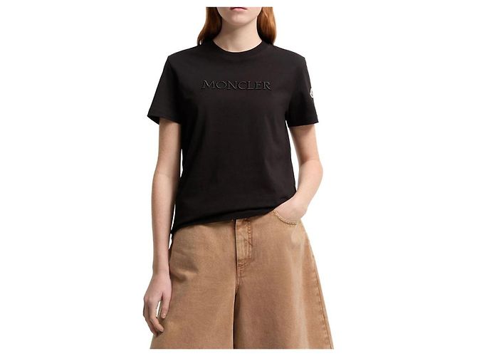 Moncler Camiseta de algodón con logo Blanco - vista 4
