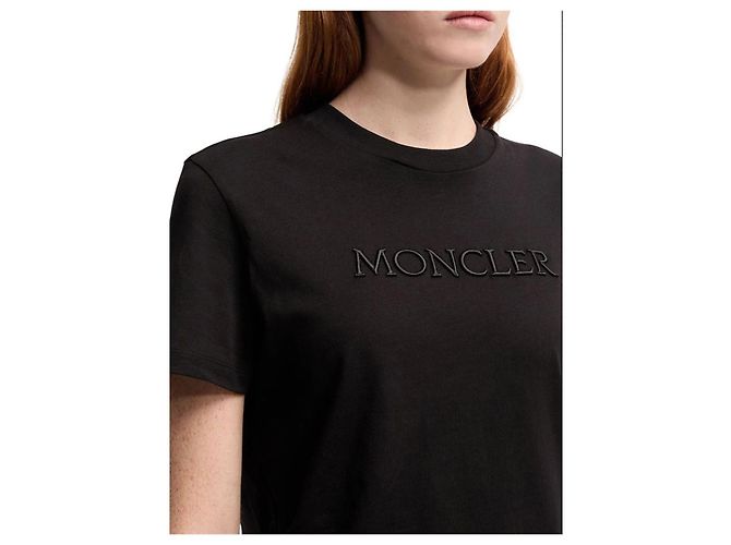 Moncler Camiseta de algodón con logo Blanco - vista 7
