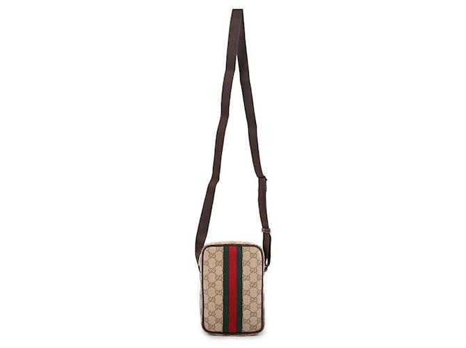Gucci Mini Borsa Marrone - vista 5