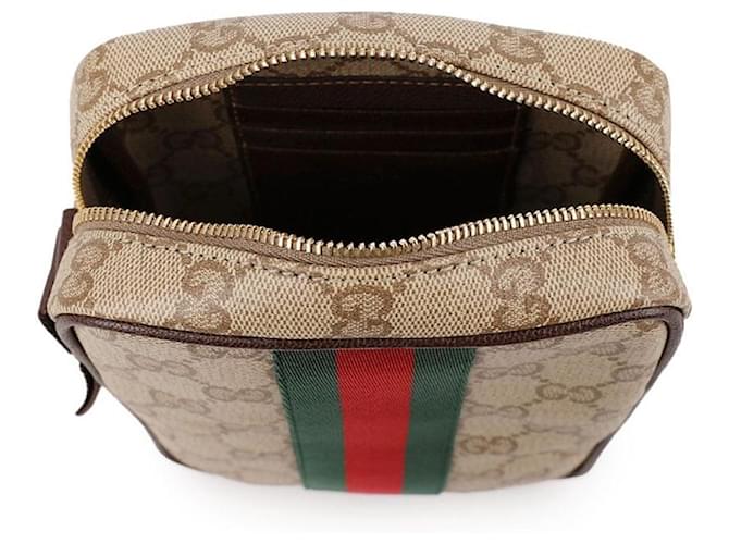 Gucci Mini Borsa Marrone - vista 7