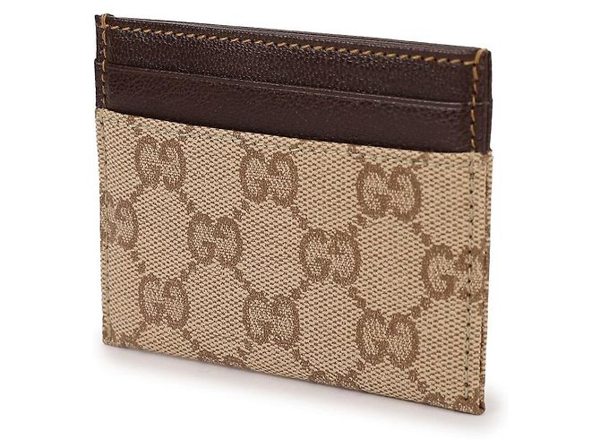 Gucci Essence Classic Card Case Brown - view 4