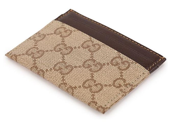 Gucci Essence Classic Card Case Brown - view 6