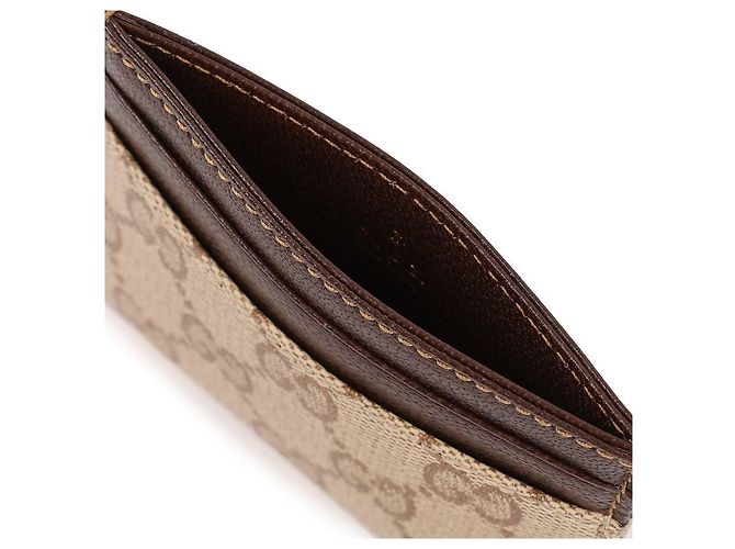 Gucci Essence Classic Card Case Brown - view 8