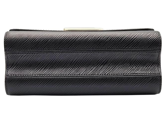 Louis Vuitton Black Leather Epi Twist MM Nero - vista 7