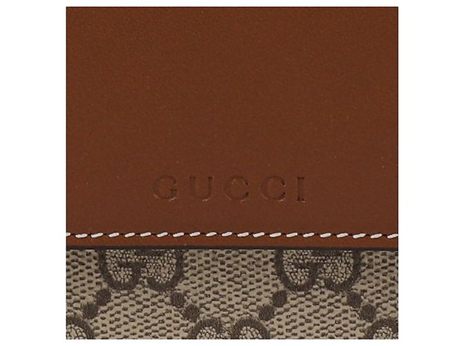 Gucci Portafoglio con catena e emblema Marrone - vista 9