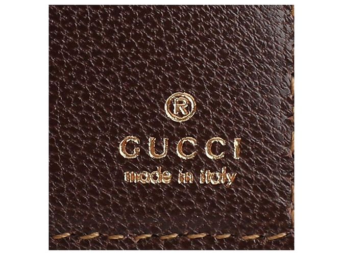 Gucci Essence Classic Card Wallet Brown - view 9