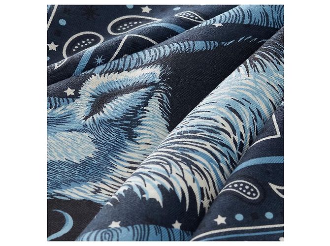 Hermès Bandana-Schal Blau - Ansicht 5