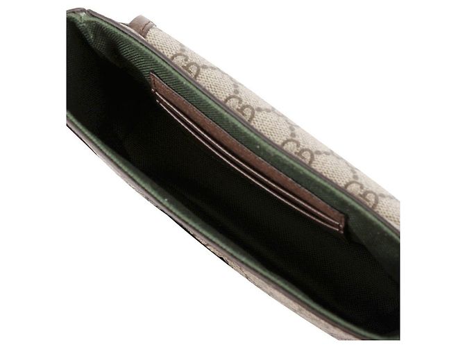 Gucci Borsa a tracolla Ophidia Mini Marrone - vista 8