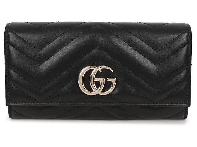 Gucci Portafoglio Continental GG Marmont - vista 3