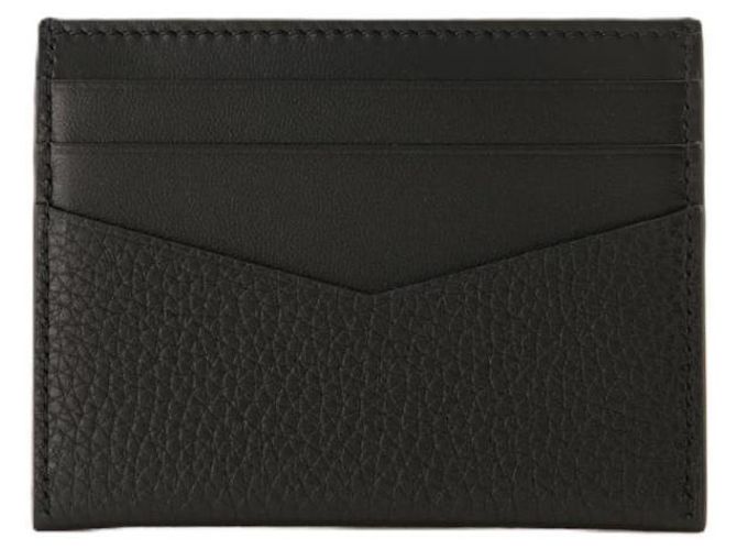 Givenchy Grain Leather Card Holder Black - view 5