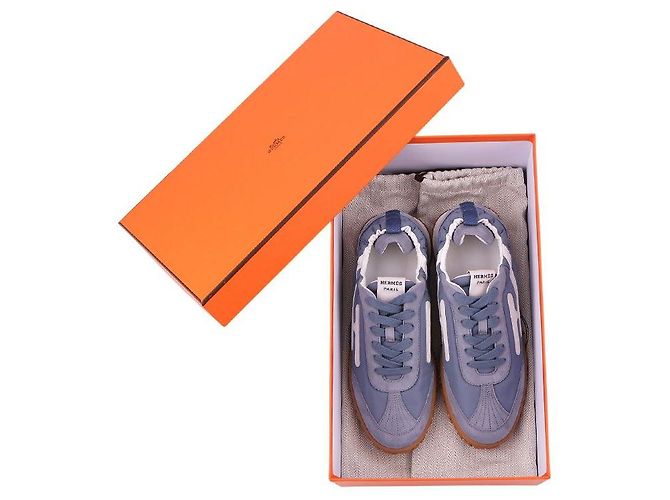 Hermès Sneakers Jet Blu - vista 13