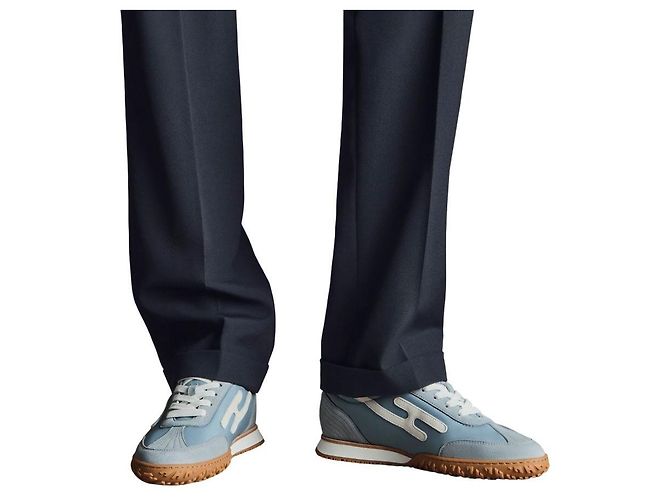 Hermès Sneakers Jet Blu - vista 4