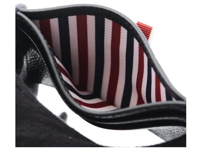 Thom Browne Pebble Grain Double-Sided Card Holder - view 6
