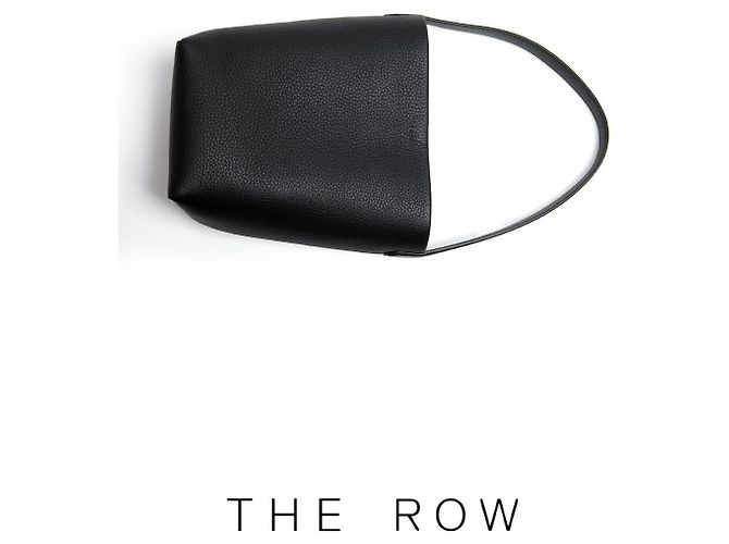 The row Small Leather Park Tote Bag - view 4