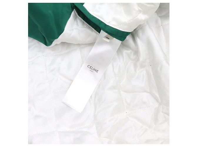 Céline Nylon Teddy Unisex Varsity Bomberjacke - Ansicht 7