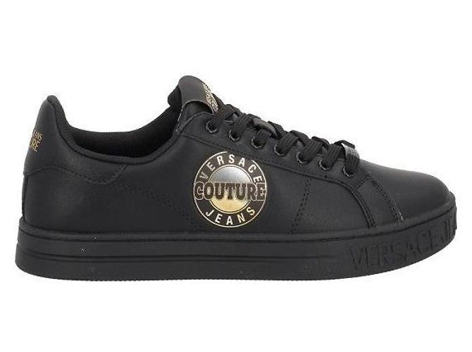 Versace Sneakers Court Nero - vista 4