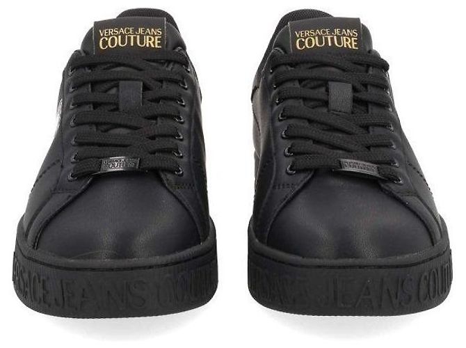 Versace Sneakers Court Nero - vista 6