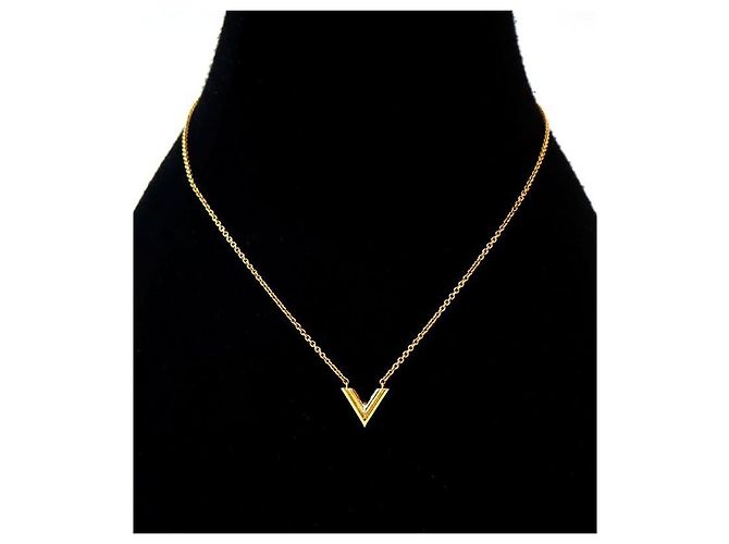Louis Vuitton Collar Essential Gold Dorado - vista 5
