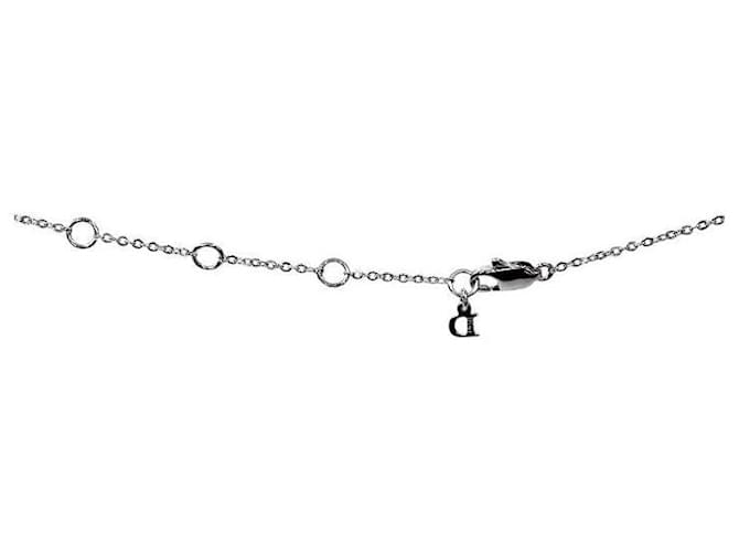 Dior Collana Silver Cubic Oblique Rosa - vista 3