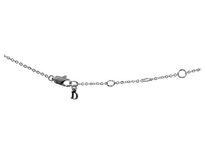Dior Collana Silver Cubic Oblique Rosa - vista 4