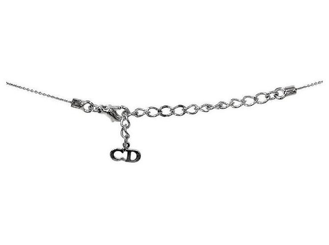 Dior Collar Cubic Revolution Silver Plata - vista 4