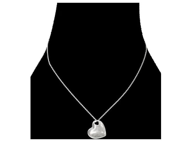 Tiffany & Co Heart Pendant Silver Necklace - view 5