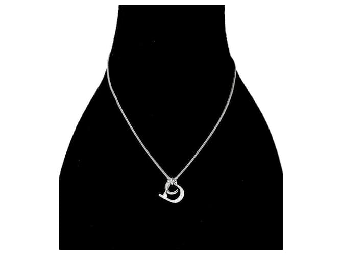 Dior Cubic CD Silver Halskette Silber - Ansicht 5