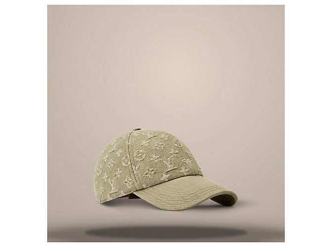 Louis Vuitton Gorra de denim Castaño - vista 3