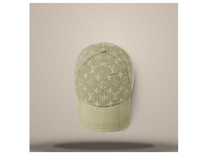 Louis Vuitton Gorra de denim Castaño - vista 4