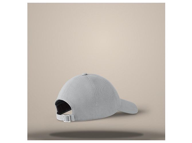 Louis Vuitton Cappello Grigio Chiaro Marrone - vista 5