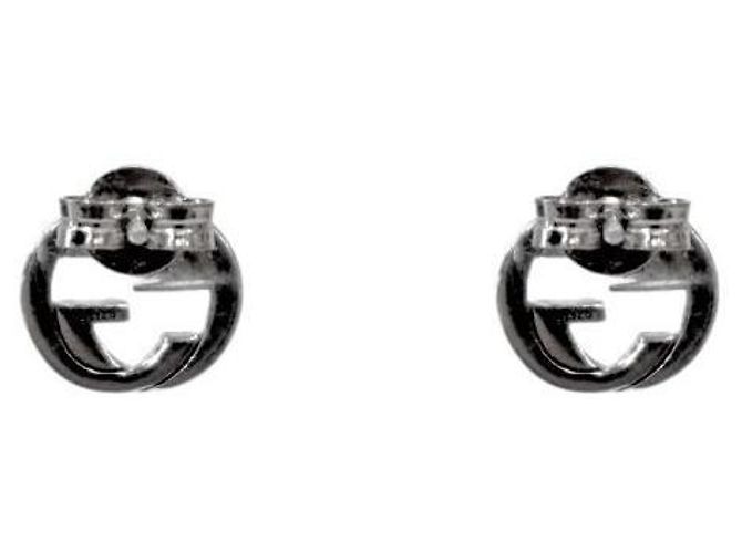 Gucci Orecchini intrecciati in argento - vista 3