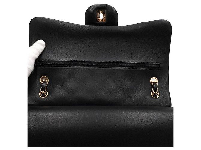 Chanel Borsa a tracolla con catena dorata Nero - vista 7