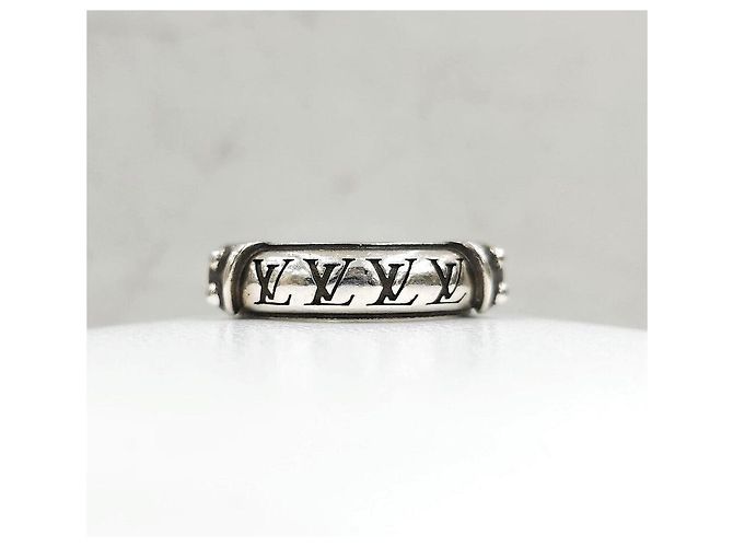 Louis Vuitton Nuovo Anello LV Rosin in Argento Sterling - vista 2