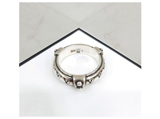 Louis Vuitton Nuovo Anello LV Rosin in Argento Sterling - vista 3