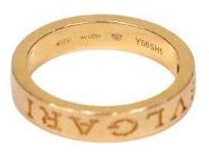 Bulgari Anillo New BB Diamond Ring en oro rosa - vista 4