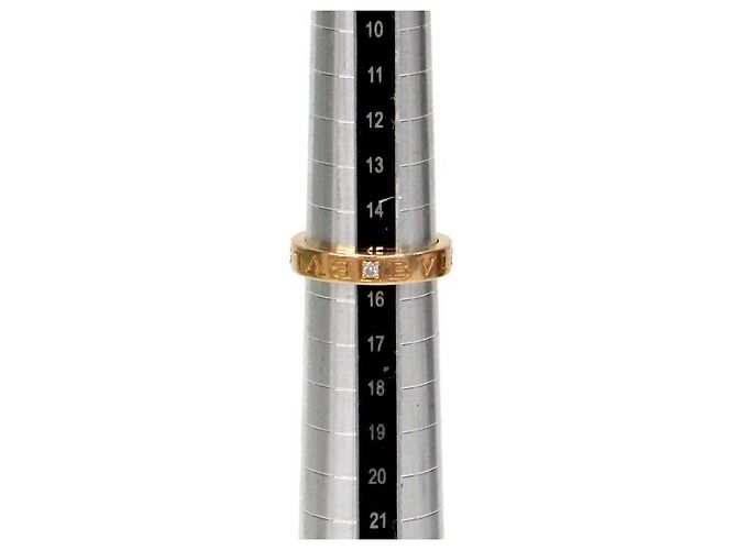 Bulgari Anillo New BB Diamond Ring en oro rosa - vista 5