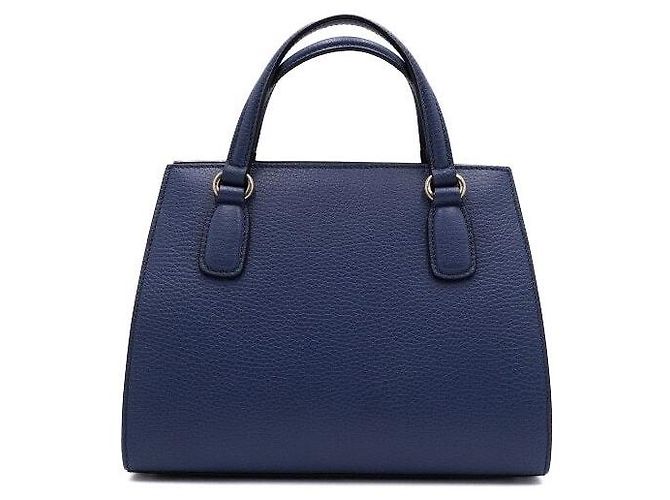 Gucci Blue Soho Small Top Handle Tote Bag Blau - Ansicht 4