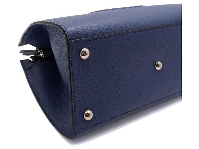 Gucci Blue Soho Small Top Handle Tote Bag Blau - Ansicht 7