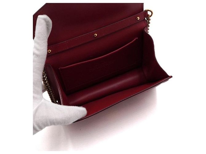 Dolce & Gabbana Picca borsa Devotion con manico superiore e logo cuore in vitello rosso - vista 7
