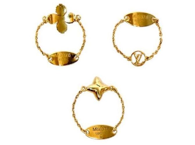 Louis Vuitton Anello Blooming Strass Misura D'oro - vista 2