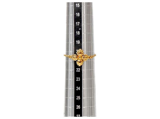 Louis Vuitton Anello Blooming Strass Misura D'oro - vista 3